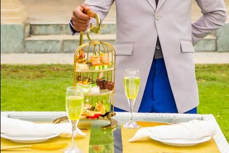 Finger food arrangement  at High tea