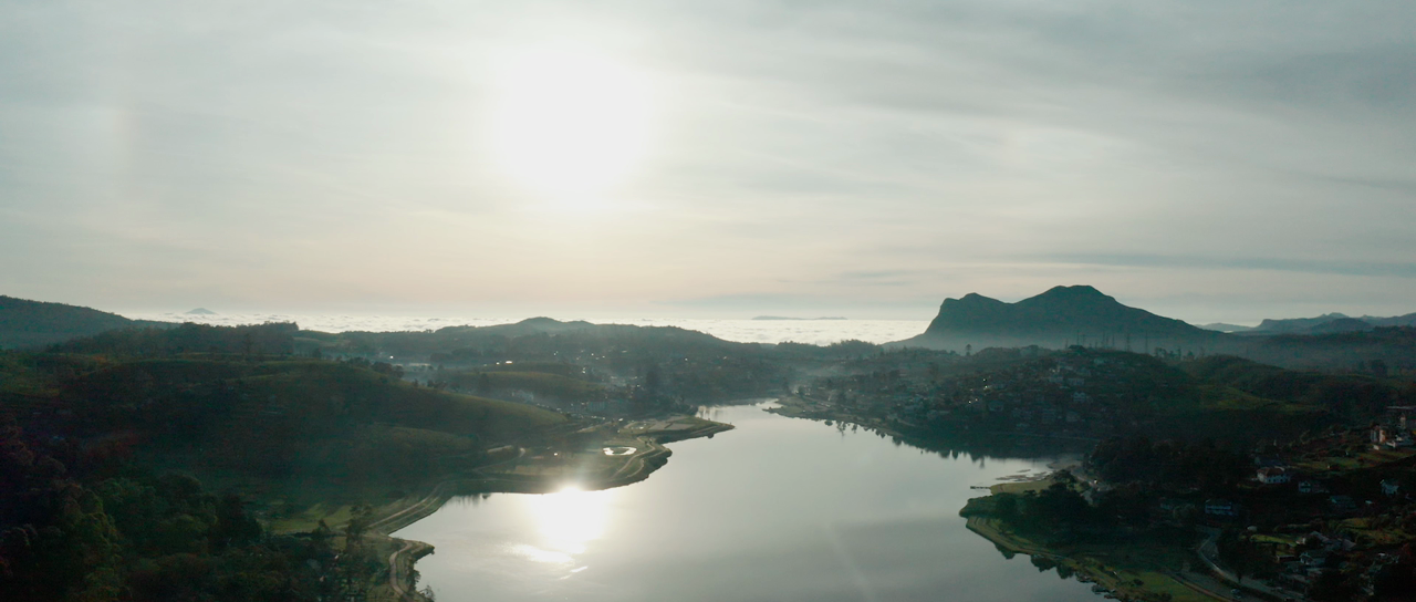 Bird’s eye view of Nuwara Eliya